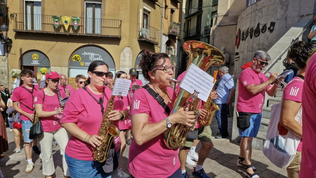 Passada amb la Cobla Ciutat de Berga
